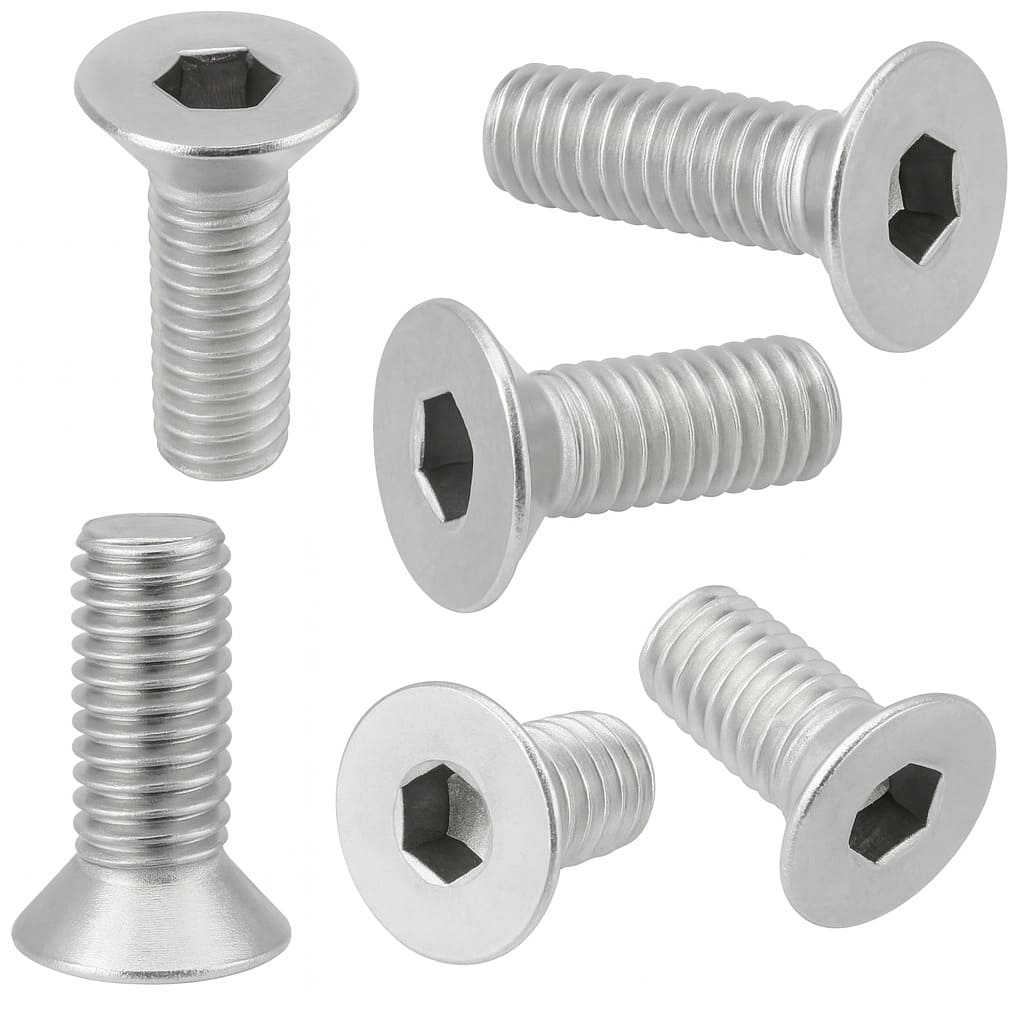 Tornillo Bristo Cabeza Avellan inoxidablle