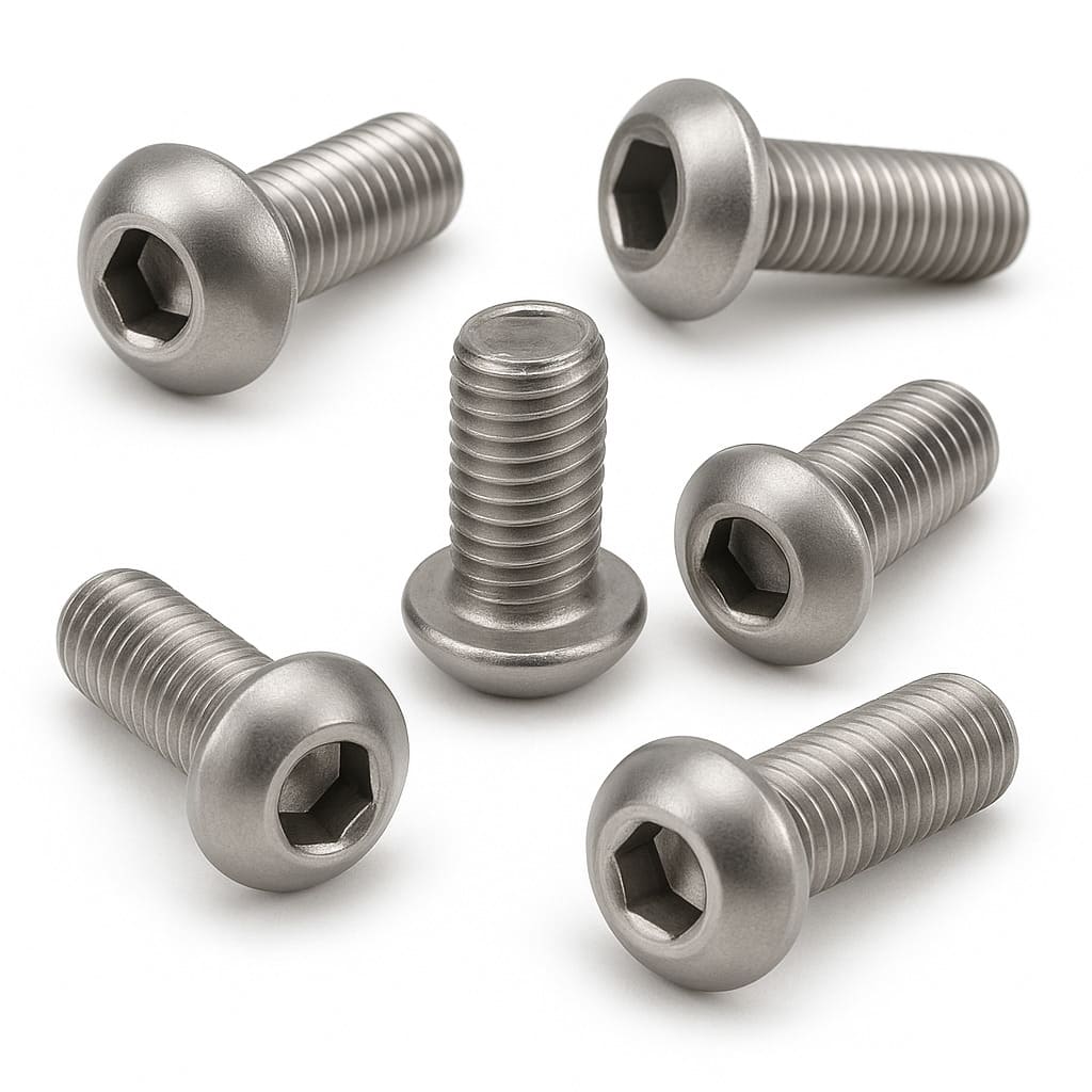 tORNILLO BRISTOL CABEZA BUTTON INOXIDABLE
