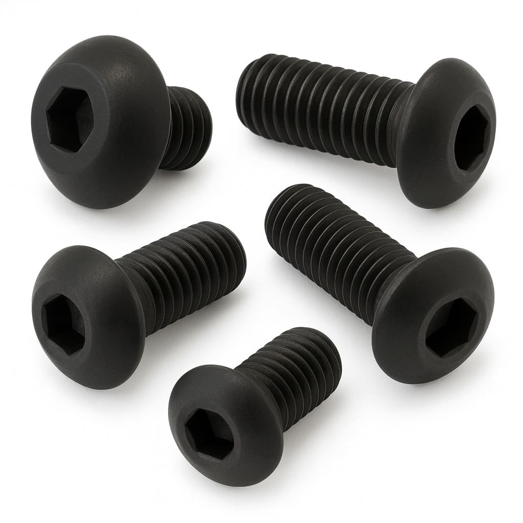 TORNILLO BRISTOL CABEZA BUTTON NEGRO